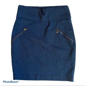 BITTE KAI RAND SKIRT BLUE DENIM PENCIL PULL ON Size M